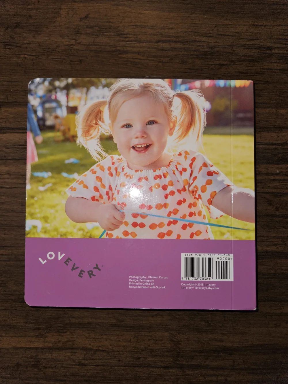 Lovevery Graham Turns Two Board Book - Blue and Pink